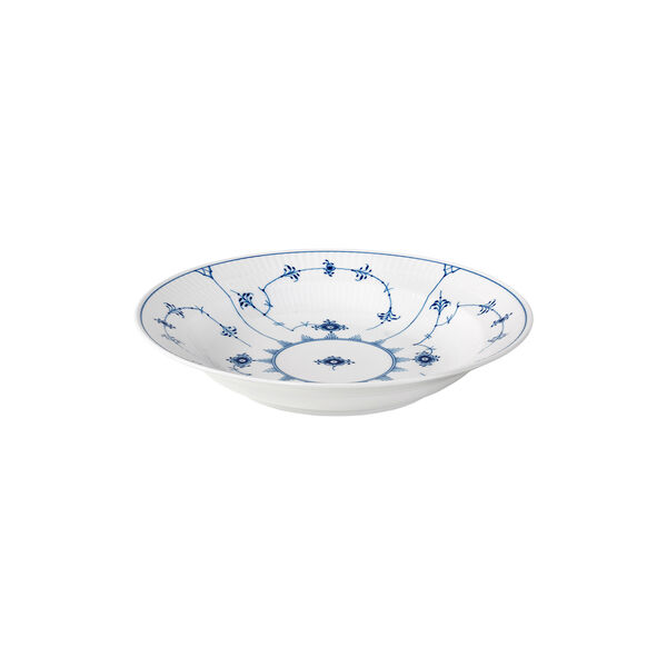 Musselmalet Riflet dyb tallerken Ø 27 cm Musselmalet Riflet dyb tallerken Ø 27 cm, Royal Copenhagen