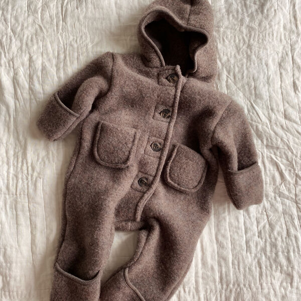 Teddy Onesie, chocolate, Lalaby