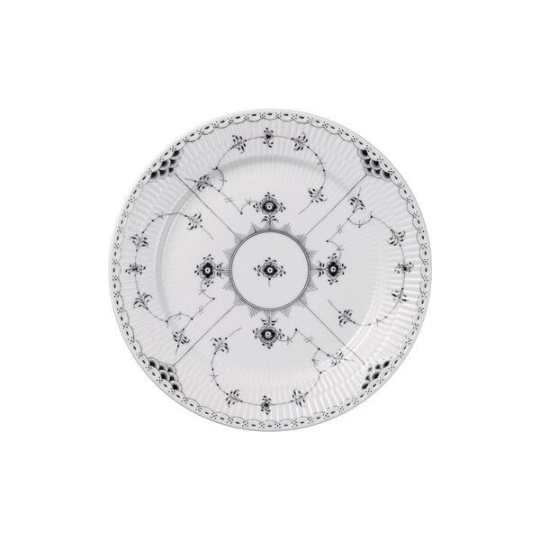 Sort Musselmalet Halvblonde tallerken Ø 27 cm, Royal Copenhagen