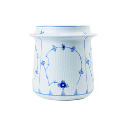 Musselmalet Riflet vinkøler 21,5 cm, Royal Copenhagen