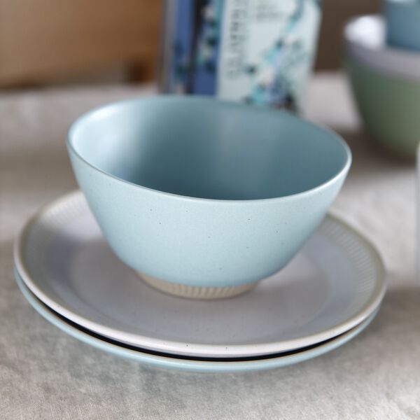 Colorit tallerken Ø 19 cm, light purple, Knabstrup Keramik