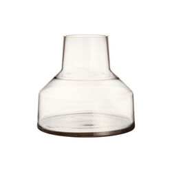 Solare kort vase, linen, Iittala