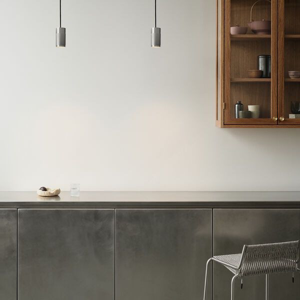 Patrone Small Pendant Lamp, nickel-plated brass, Thorup Copenhagen