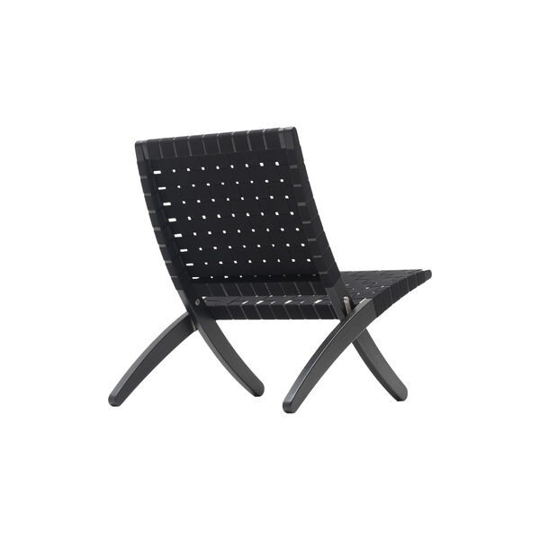 MG501 Cubastolen, sortlakeret eg/sort MG501 Cubastolen, sortlakeret eg/sort, Carl Hansen & Søn