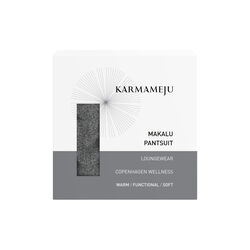 MAKALU fleece pantsuit, dark grey MAKALU fleece pantsuit, dark grey, Karmameju