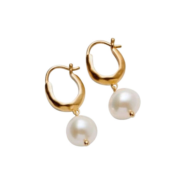Pearl&nbsp;Blossom&nbsp;&Oslash;reringe, forgyldt, Pernille Corydon Jewellery