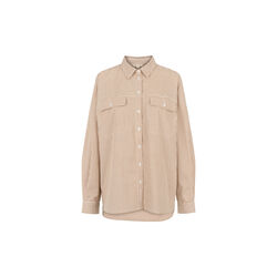 ESHella Shirt GOTS, brown stripe, esmé studios