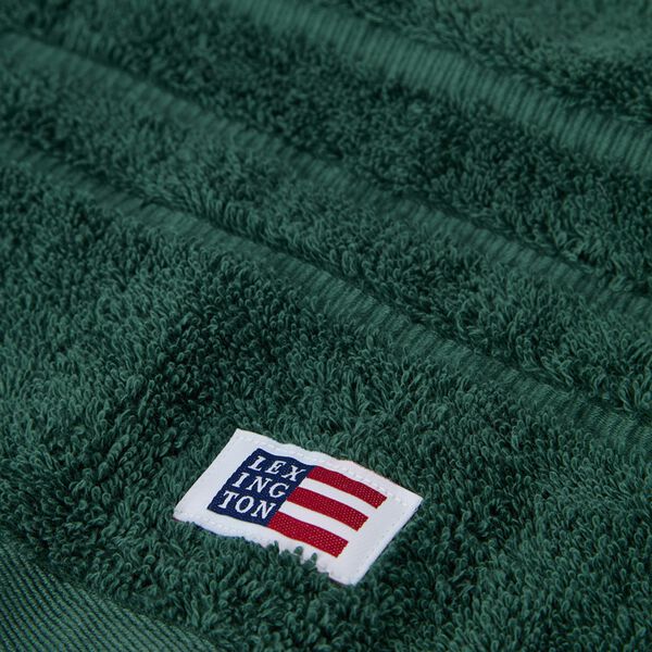 Original Towel Happy Holidays, juniper green/lt beige, Lexington