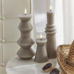 Sille Geometri LED lys, warm gray, Sirius Home