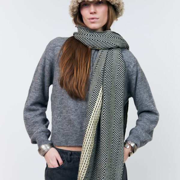 MarjaLL Scarf, creme, Lollys Laundry