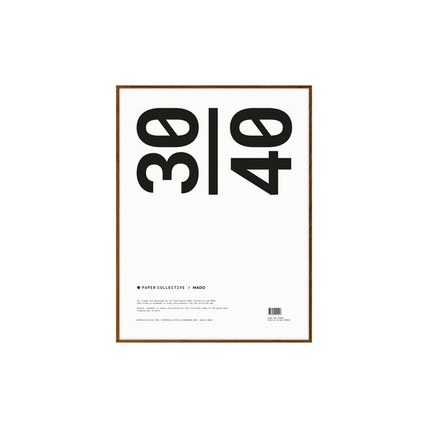 Ramme, dark oak Ramme, dark oak, Paper Collective