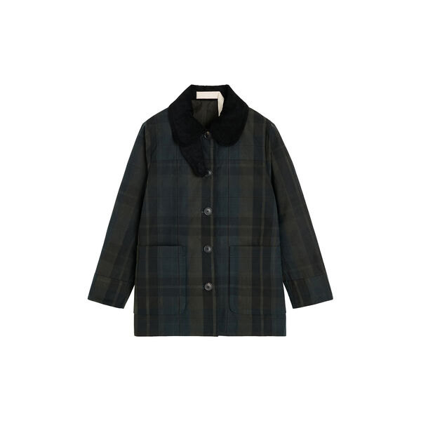Jamie Jacket Check Oilskin Silkwax, foxleigh, Aiayu