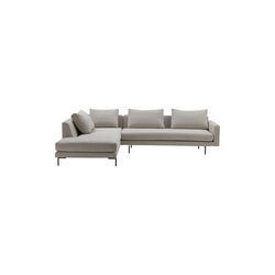 Edge V2 sofa med venstrevendt chaiselong, soft 02 Edge V2 sofa med venstrevendt chaiselong, soft 02, Wendelbo