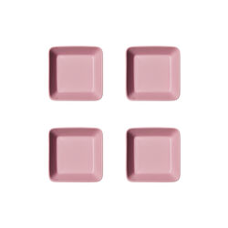 Teema firkantet fad 4 stk., rosa, Iittala