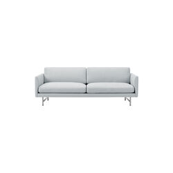 5652 Calmo 2-seater Sofa, Ecriture 0710/black steel, Fredericia Furniture