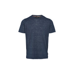 Linen - T-Shirt, royal blue, SAND Copenhagen