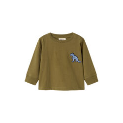 Tad B LS T-shirt, dino patch Tad B LS T-shirt, dino patch, MarMar Copenhagen
