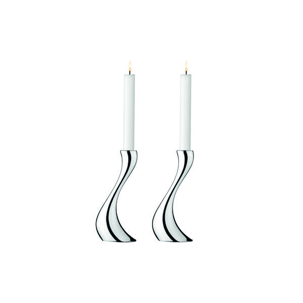 Cobra Lysestaker medium, 2 stk., Georg Jensen