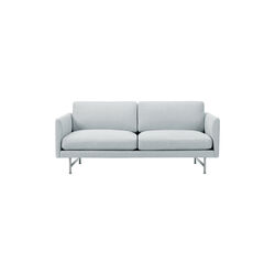 5622 Calmo 2-seater Sofa, Ecriture 0710/chrome, Fredericia Furniture
