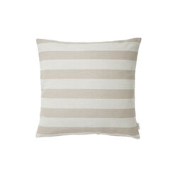 Outdoor Stripe pude, beige, Compliments