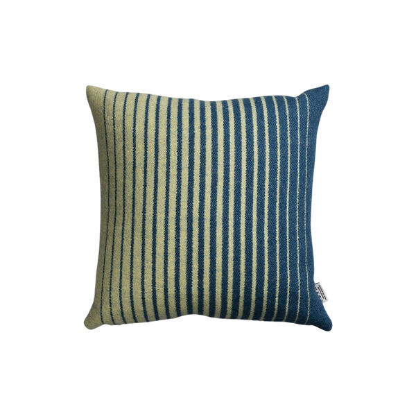 ÅSMUND GRADIENT Cushion, yellow/blue ÅSMUND GRADIENT Cushion, yellow/blue, Røros Tweed