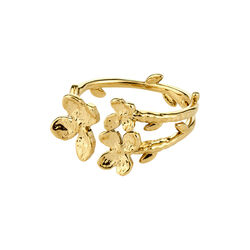 AJANI ring, guldbelagt, Pilgrim