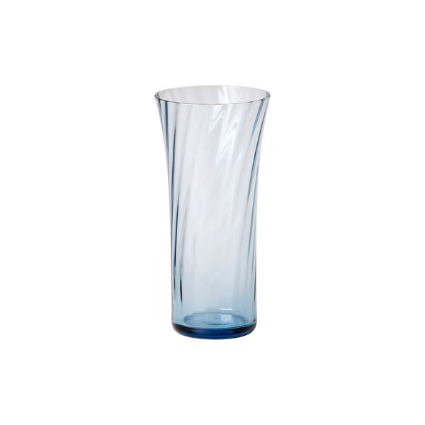 Concave vase 18 cm, atlantic blue, Stilleben