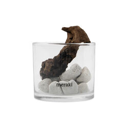 Duftfrisker MKLavastone & wood, hvid, Meraki