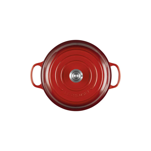 Signature st&oslash;bejern buffetgryde | 30 cm | Cerise, Le Creuset