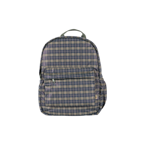 Rainy Kids Backpack Midi, laurel blue check Rainy Kids Backpack Midi, laurel blue check, Konges Sløjd