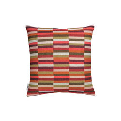 IDA Cushion, red shades, Røros Tweed