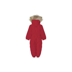 Original Wintersuit with Fur| Cranberry | Flyverdragt, VER de TERRE