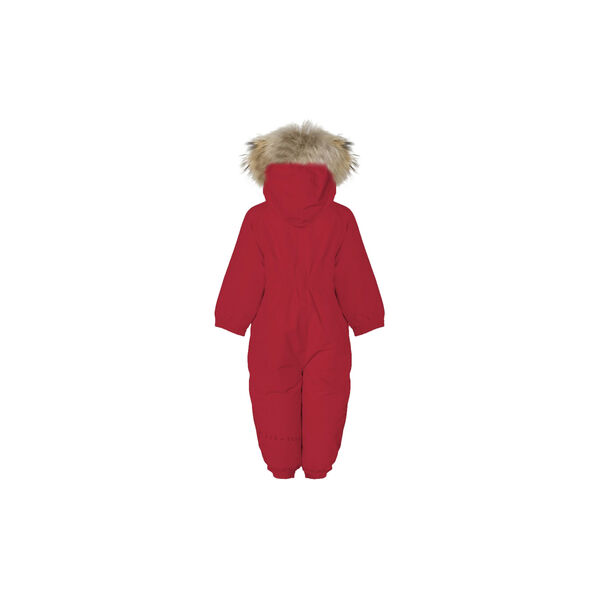 Original Wintersuit with Fur| Cranberry | Flyverdragt, VER de TERRE