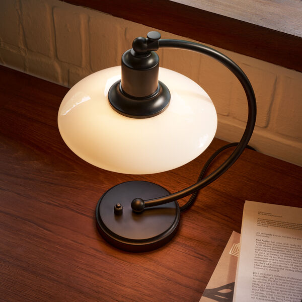 PH 2/2 Luna bordlampe Special Edition, matt black/opal, Louis Poulsen