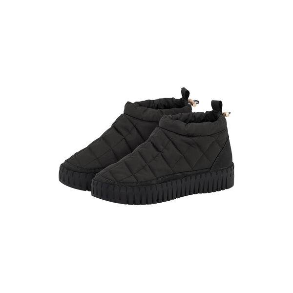 Tulip Low Padded Boot, black black, Ilse Jacobsen Hornb&aelig;k