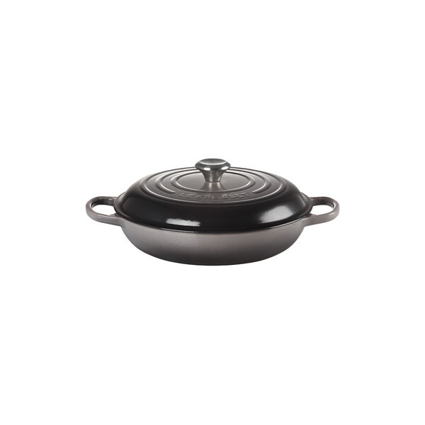 Signature st&oslash;bejern buffetgryde 30 cm, flint, Le Creuset