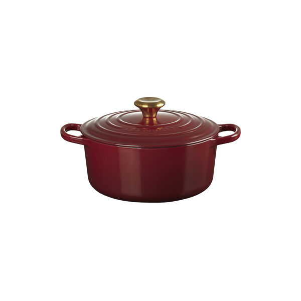 Signature rund gryde Ø 24 cm, garnet, Le Creuset