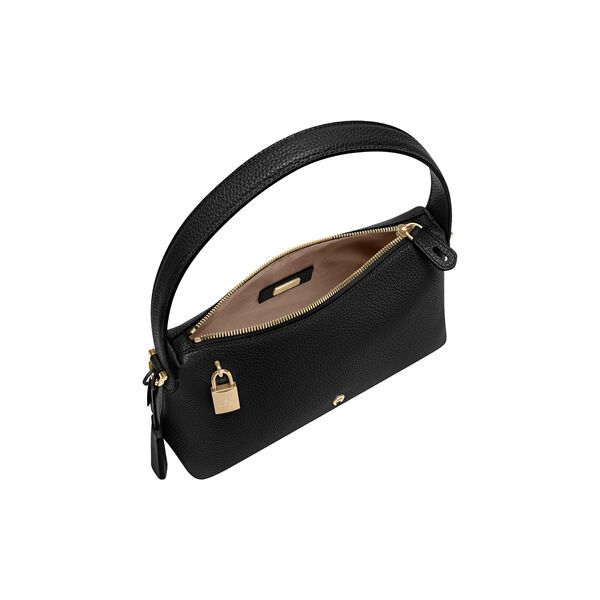 Delia Hobo Bag | Black | Skuldertaske, Aigner
