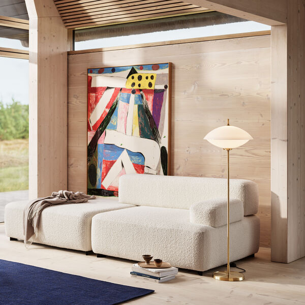 Alphabet™ PL210-1 sofa, beige 1121 Alphabet™ PL210-1 sofa, beige 1121, Fritz Hansen