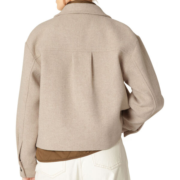 Short Buttoned Jacket, wheat, Ilse Jacobsen Hornb&aelig;k