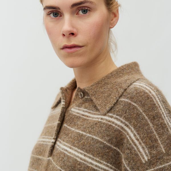 Emin M Knit, falcon stripe, mbyM