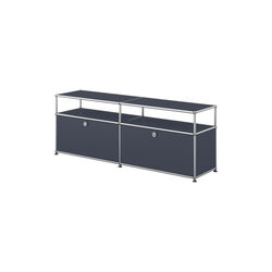 USM Haller | Model O2 | Anthracite | TV-m&oslash;bel, USM Haller