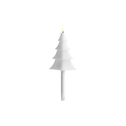 LED Smooth mini taper tree candle | Nordic white, Uyuni Lighting