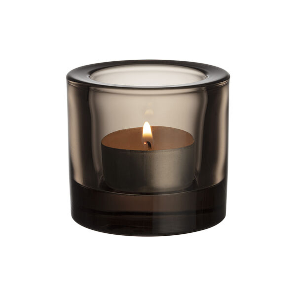 Kivi fyrfadslysestage, linen, Iittala