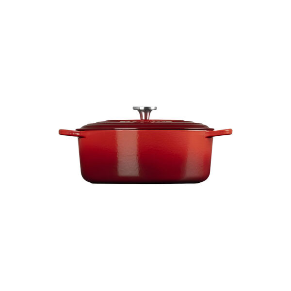 Signature st&oslash;bejern oval gryde | 31 cm | Cerise, Le Creuset