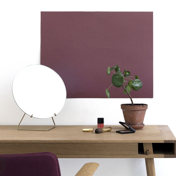 Standing Mirror, brass, MOEBE