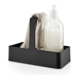 Sink caddy, black, Eva Trio
