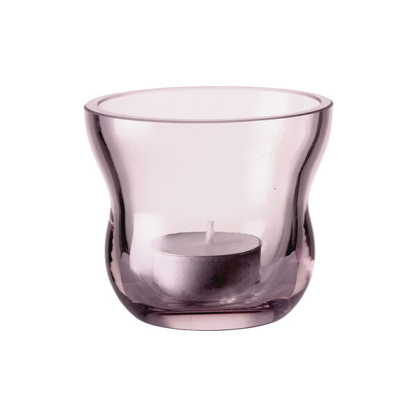 Calabas fyrfadsstage, burgundy, Holmegaard