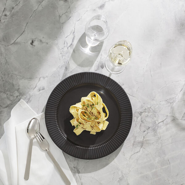 Legio Nova Middagstallerken 25 cm, black, Eva Trio