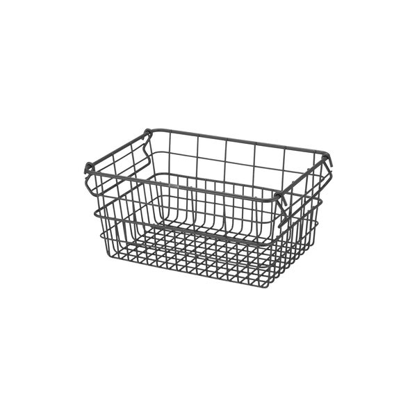 KAGO Opbevaringskurv Firkantet S, anthracite, Blomus